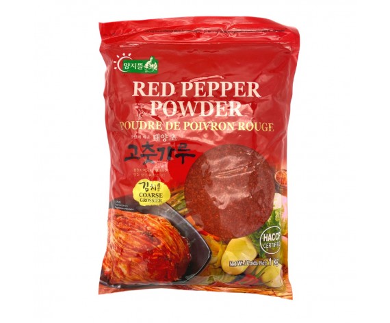 MAPGOEUL RED PEPPER POWDER | **COARSE** | 1KG/PKT | 韩国粗辣椒粉 | KR