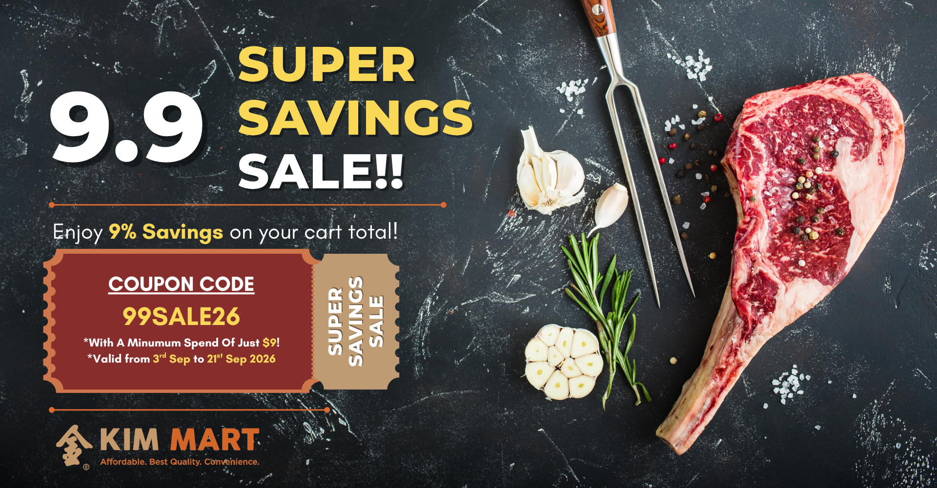 9.9 Sale