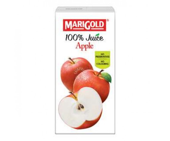 MARIGOLD 100% FRUIT JUICE | APPLE | 1LTR/PKT | 万寿菊纯正苹果汁 | ＭＹ
