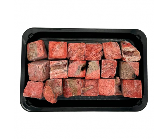 BEEF LUNG | 4X4CM CUBE CUT | 1KG/PKT | 牛肺切块 | BR