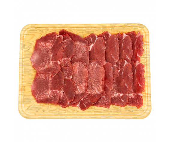 BEEF TONGUE SLICED | SKINLESS | 0.3CM | 250GM/PKT | 去皮牛舌头切片 | BR