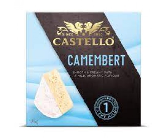 CASTELLO CAMEMBERT CHEESE | 125GM/PKT | 卡门培尔奶酪 | DK