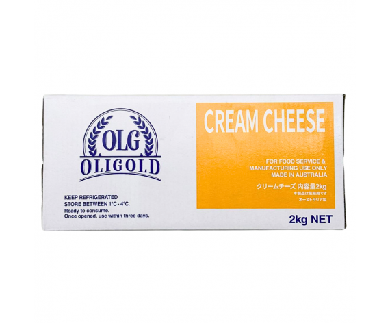 OLIGOLD BRAND | CREAM CHEESE | 2KG/BLOCK | 奶油干酪 | AU