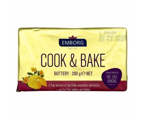 EMBORG | COOK & BAKE BLEND BUTTER | 250G | 烹饪与烘焙专用混合黄油 | PH