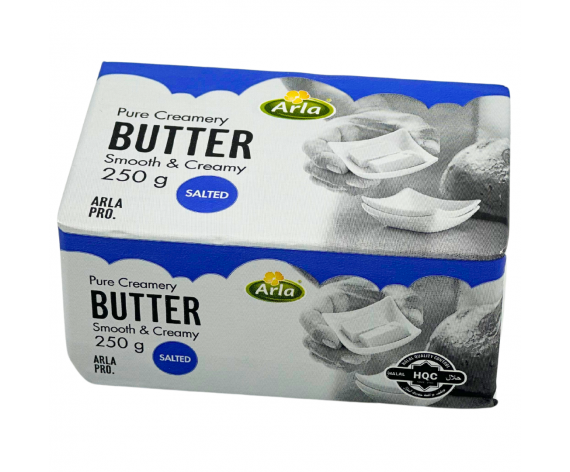 ARLA BRAND | BUTTER SALTED | 250GM/PKT | 咸味黄油 | DK