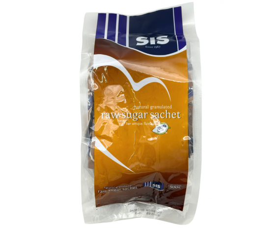 SIS | FINE GRAIN RAW SUGAR SACHETS | 100'S X 5G | 细粒原糖小袋装 | TH