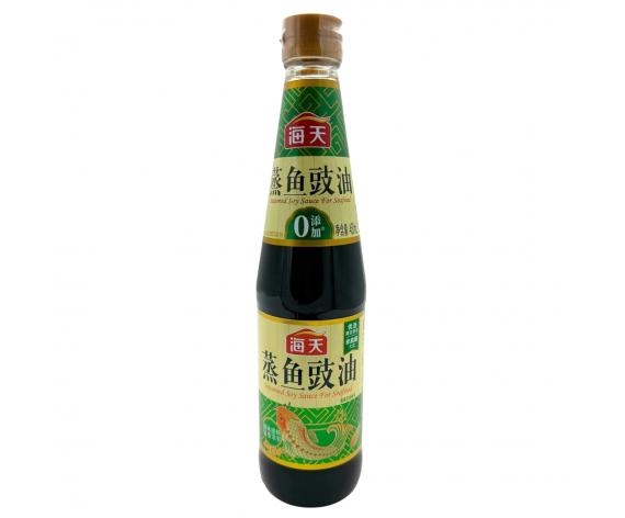 HADAY | SEASONED SOY SAUCE FOR SEAFOOD | 450ML/BTL | 海天0添加蒸鱼豉油 | CN