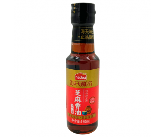 HADAY | SESAME OIL | 100% PURE | 150ML/BTL | 海天天赐良谷纯芝麻香油 | CN