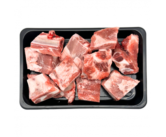Kim Mart Frozen Pork Rib Cubes | 5x5cm | 猪排骨切块 | 1kg | DE