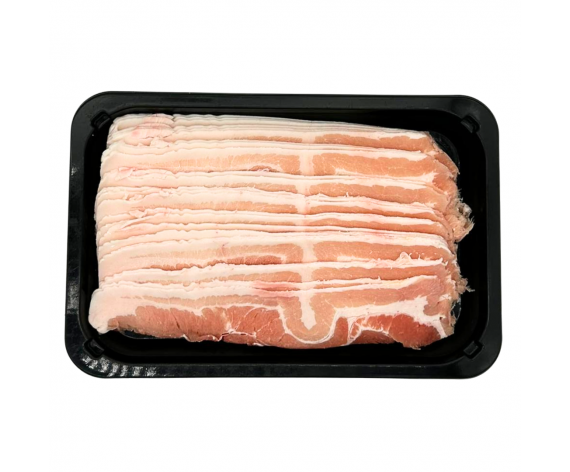 PORK BELLY SLICED | SHABU | SKINLESS | 1KG/PKT | 火锅三层肉切片 | DE