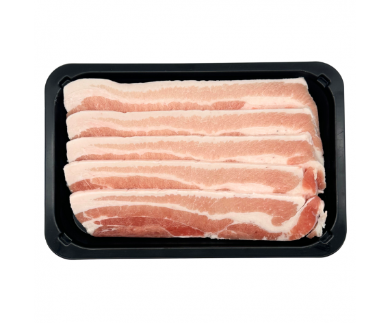 PORK BELLY SKINLESS SLICED | 1CM | 1KG/PKT | 去皮三层肉切片 | DE