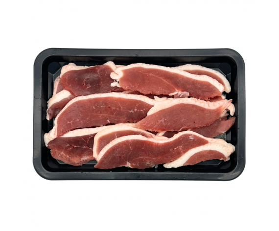 DUCK BREAST BONELESS SKIN ON | SLICED 0.5CM | 500GM/PKT | 带皮鸭胸肉切片 | SG