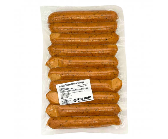 SMOKED CHICKEN CHORIZO SAUSAGE | 100GM/PC| 1KG/PKT | 烟熏鸡肉西班牙香肠 | SG