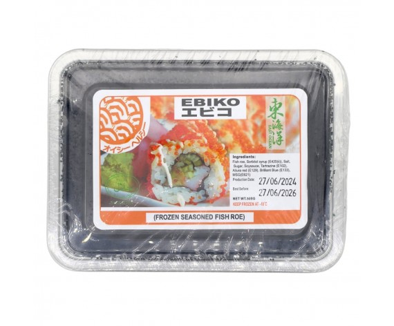 EBIKO FISH ROE | BLACK | 500GM/PKT | 飞鱼籽(黑) | MY