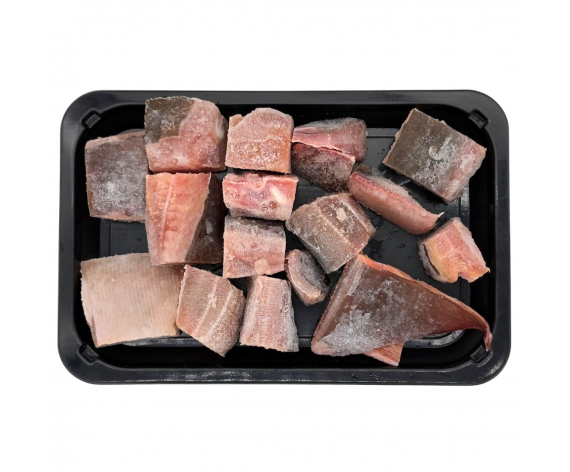 FROZEN STINGRAY FISH CUT CUBE | 20% GLAZING | 1KG/PKT | 魔鬼鱼切块 | MM