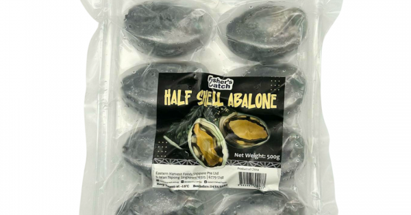 Fisher's Catch | Half Shell Abalone | 8 Pcs | 500g | 8头鲍鱼 | CN