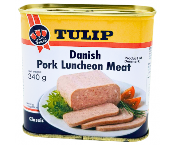 TULIP | PORK LUNCHEON MEAT | 340GM | 罐装猪午餐肉 | DK