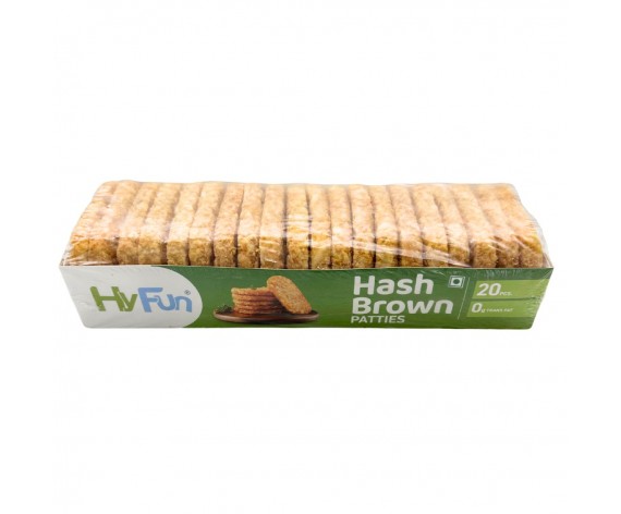 HYFUN HASH BROWN | POTATO PATTIES | HALAL | 20PCS | 1.28KG | 马铃薯饼 | IN
