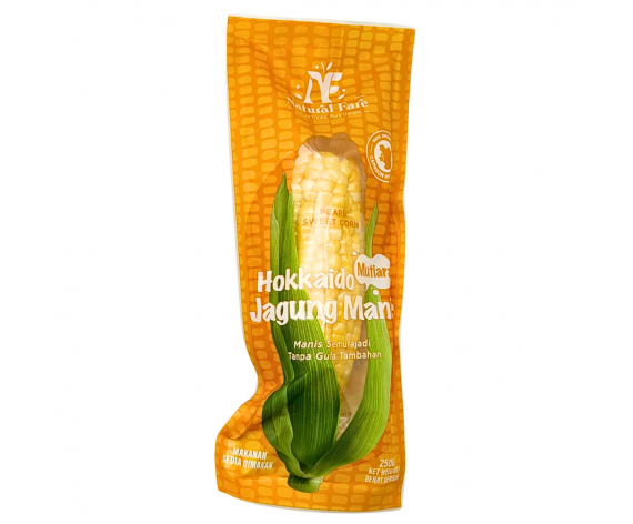 HOKKAIDO PEARL SWEET CORN | 100% CROWN IN CAMERON HIGHLANDS | 250G*1PCS/PKT | 金马伦珍珠玉米棒 | MY