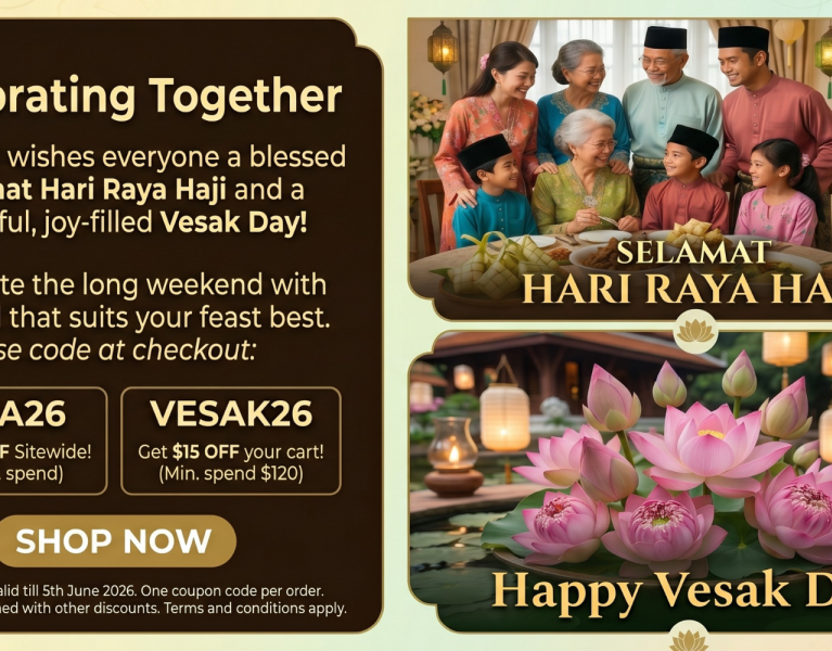 Hari Raya Haji and Vesak Day 2026